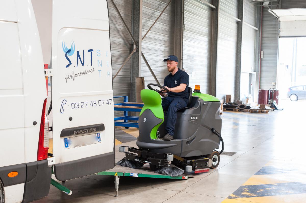 service de nettoyage industriel